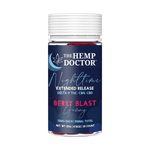 Delta 9 THC/CBD/CBN Full Spectrum Nighttime Gummies ~ Extended Release ~ 30ct / Berry Blast